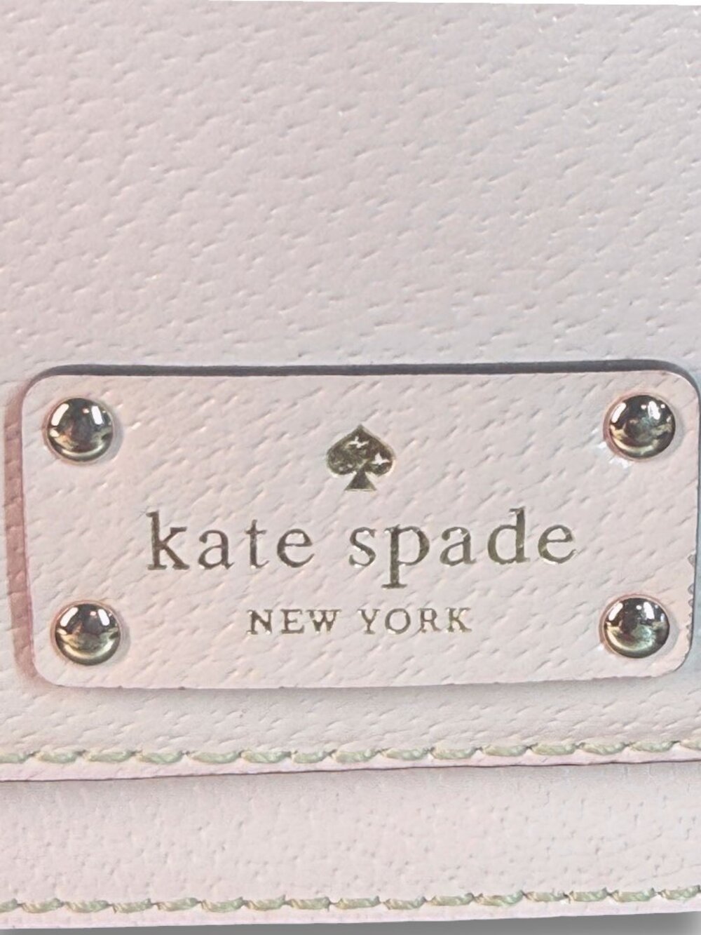 Kate Spade Wellesley Fynn "Ballet Slipper Pink" Leather Crossbody Bag - Picture 3 of 13